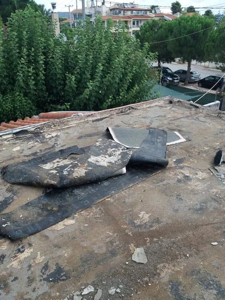 Αφαίρεση των παλιών μεμβρανών